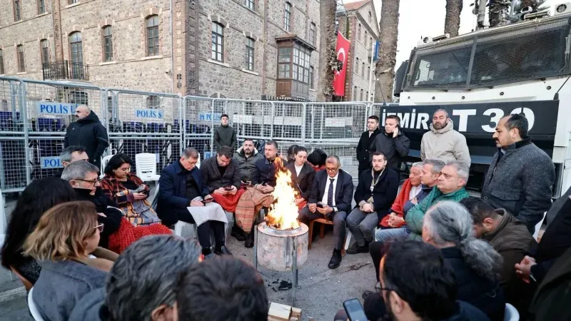 Meslek Fabrikası Önündeki Nöbet Üçüncü Gününde 