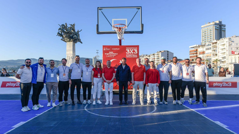 Gündoğdu Meydanı’nda Basketbol Coşkusu