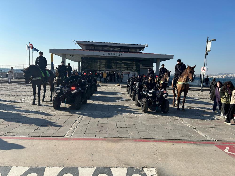 İzmir Kordon özel tedbirlerle emin ellerde