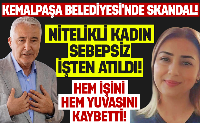 Kemalpaşa Belediyesi'nde skandal!