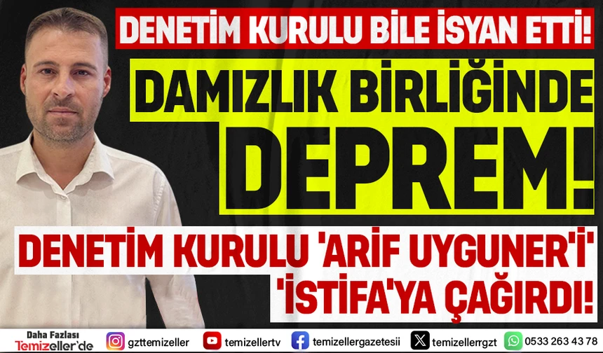 İzmi̇r Damizlik Bi̇rli̇ği̇'nden Ari̇f Uyguner’e Tari̇hi̇ İsti̇fa Çağrısı!
