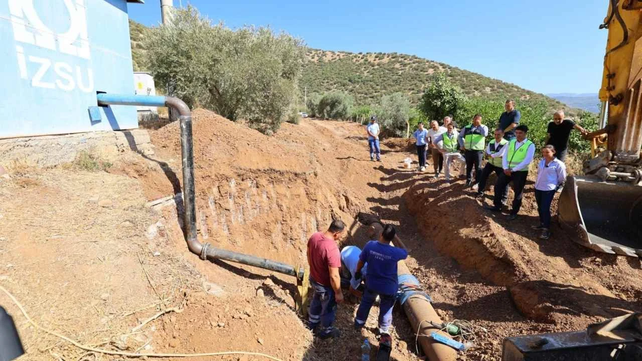 İZSU'dan Selçuk'a müjde: Su sorunu çözüldü