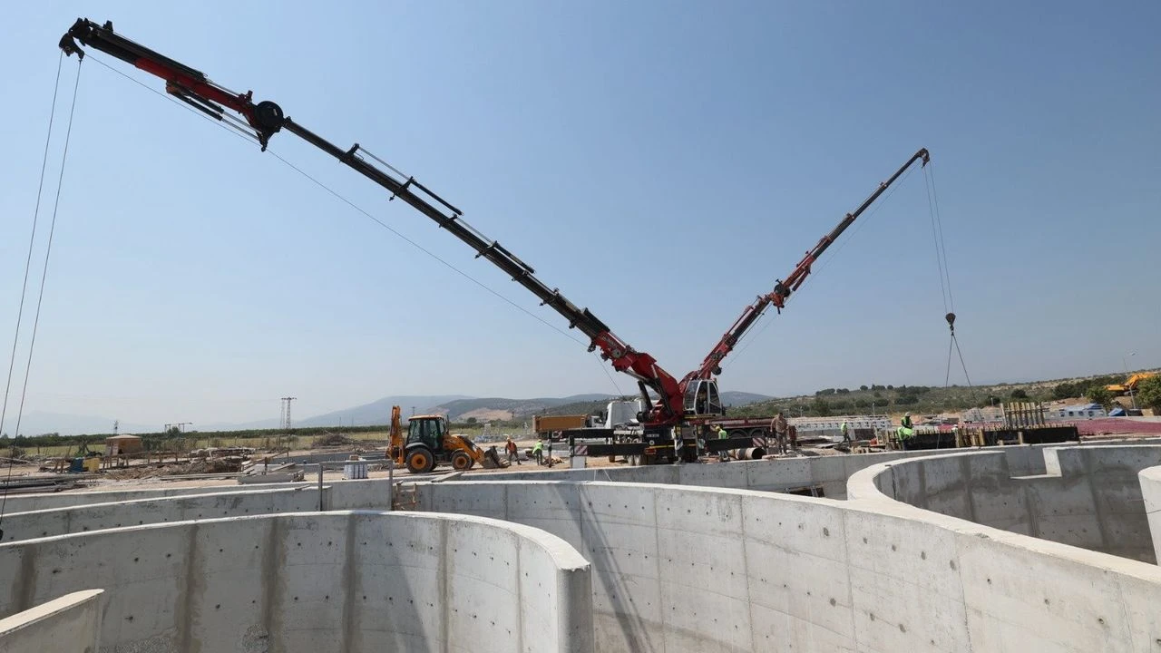 İzmir'de atıksu arıtma tesisinde sona doğru: 450 milyonluk yatırım