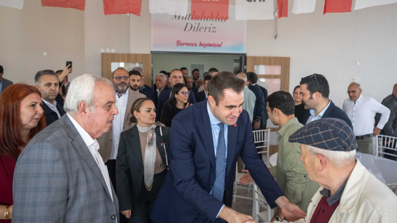 CHP İzmir İl Başkanı Güç’ün Katılımıyla Bornova’da Üyelik Rozet Töreni Düzenlendi