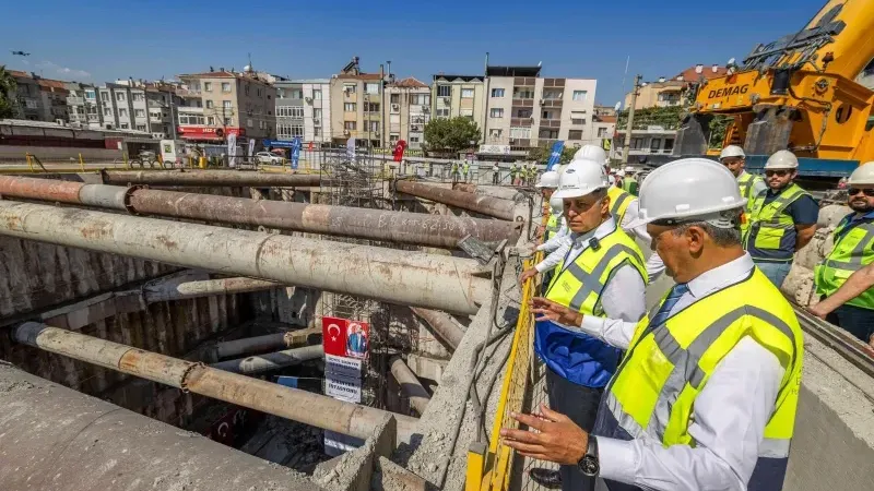 Buca Metrosu’ndaki tünel kazılarında sona yaklaşıldı