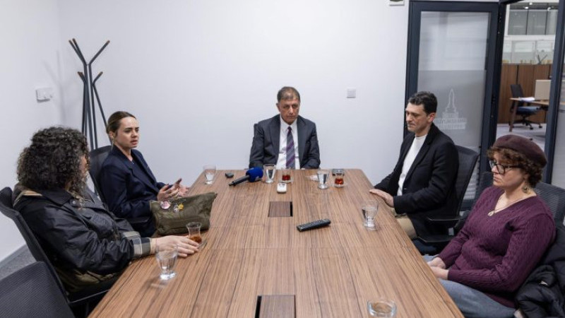 Minguzzi ailesinden Başkan Tugay’a ziyaret