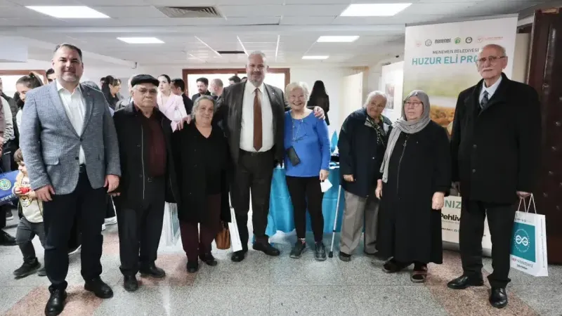 Menemen Belediye Başkanı Aydın Pehlivan’dan Yaşlılara Örnek Proje