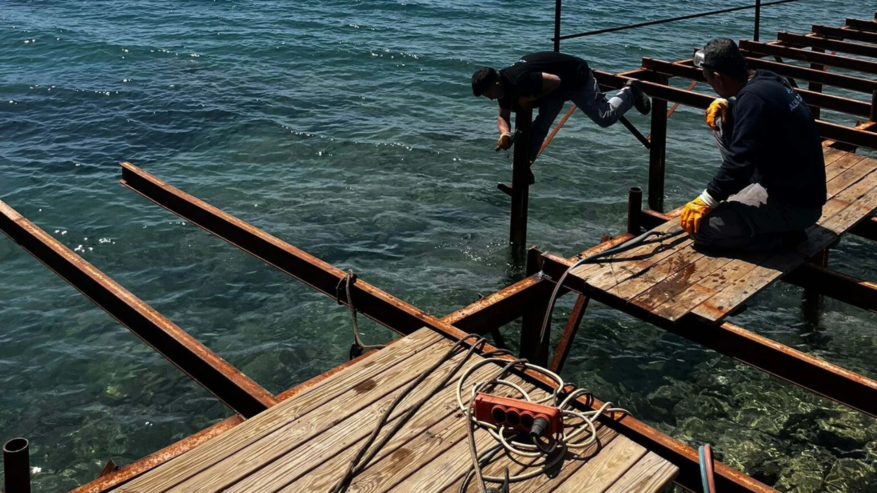 Bodrum'da kaçak iskeleye 3 milyon lira ceza