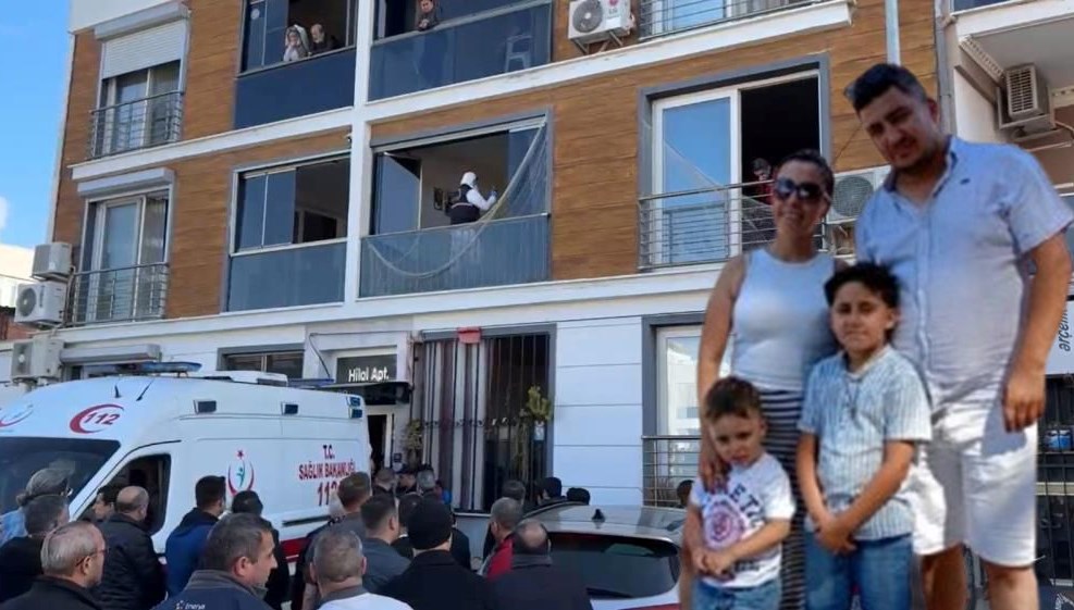 Aydın'da acı olay: İtfaiye eri yangında ailesini kaybetti