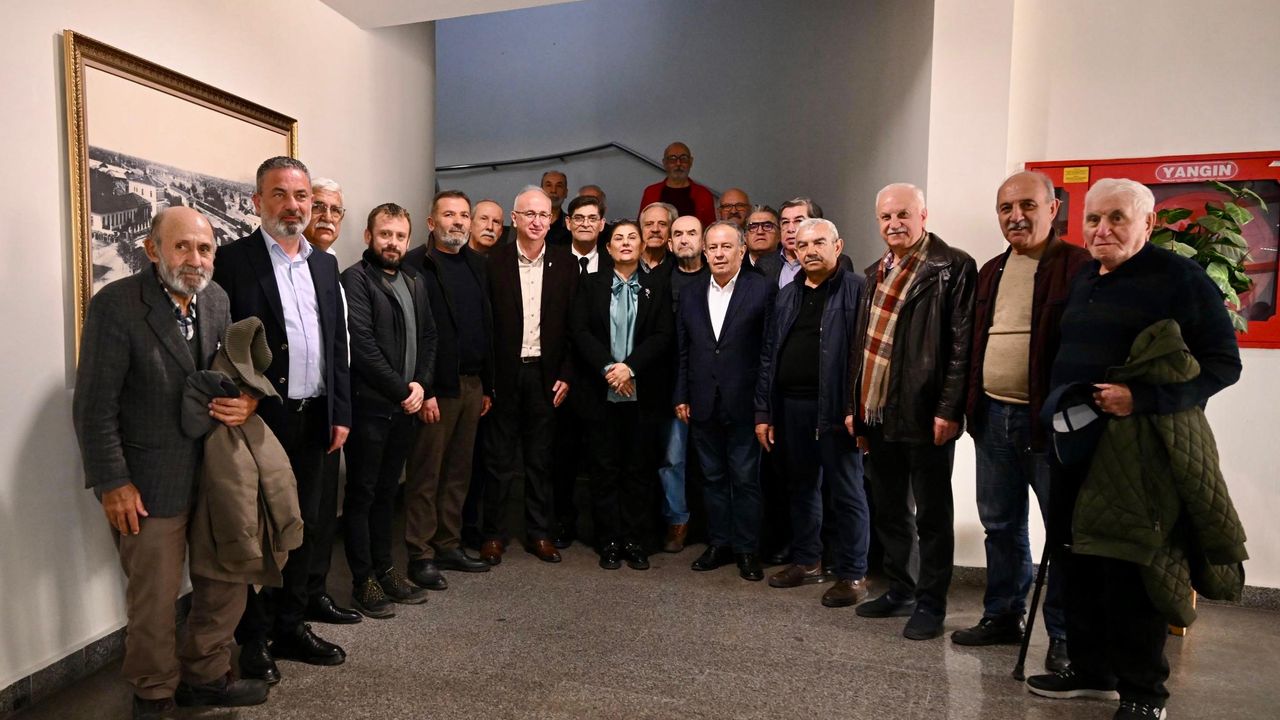 Başkan Çerçioğlu, Aydın 78 kuşağı dostlar grubu’nu ağırladı