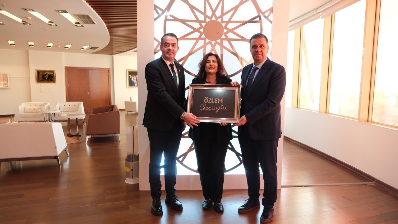 Başkan Çerçioğlu'na anlamlı ziyaret