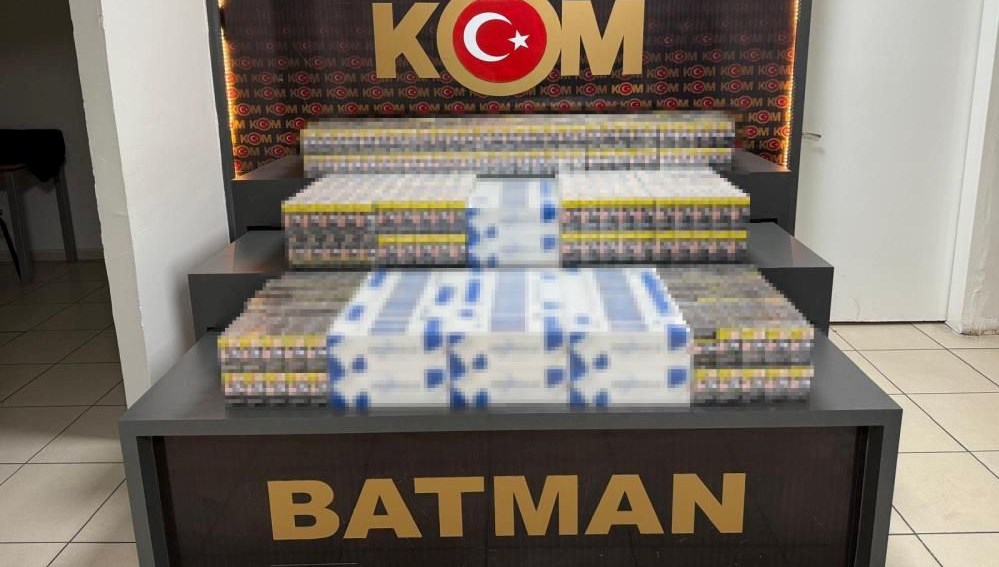 Batman'da 5 bin 380 paket kaçak sigara ele geçirildi
