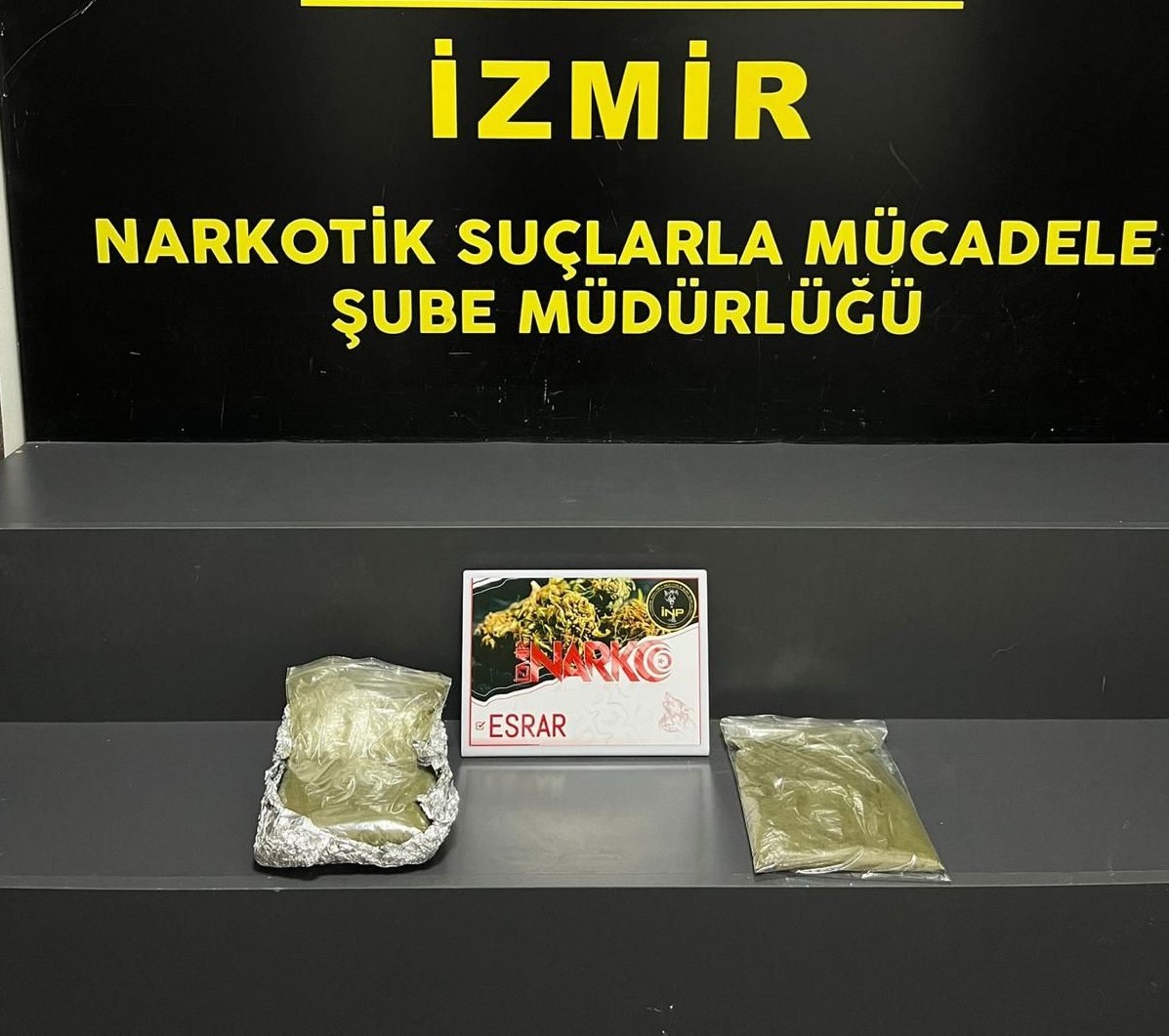 İzmir’de narkotik operasyonu: 31 yıl hapis cezasıyla aranıyordu