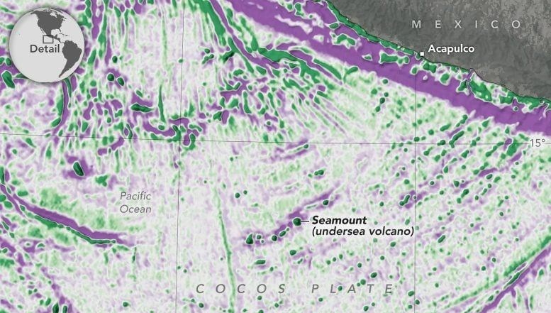 NASA uydusu keşfetti: Okyanus tabanında binlerce gizli dağ!
